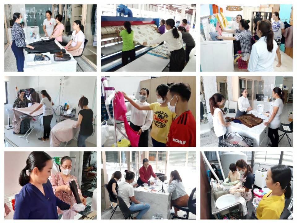 เทรนนิ่งนอกสถานที่ Laundry Professional